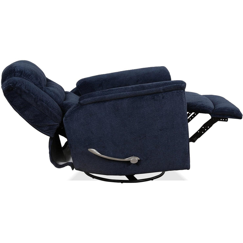 IFDC Swivel Glider Fabric Recliner with Wall Recline IF-6347 IMAGE 6