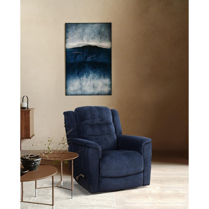 IFDC Swivel Glider Fabric Recliner with Wall Recline IF-6347 IMAGE 7