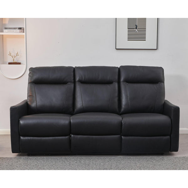 IFDC Power Reclining Leather Match Sofa IF-8005 Power Reclining Sofa IMAGE 1