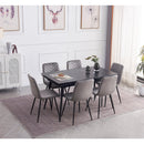 IFDC Dining Table with Stone Top T-1817 IMAGE 3