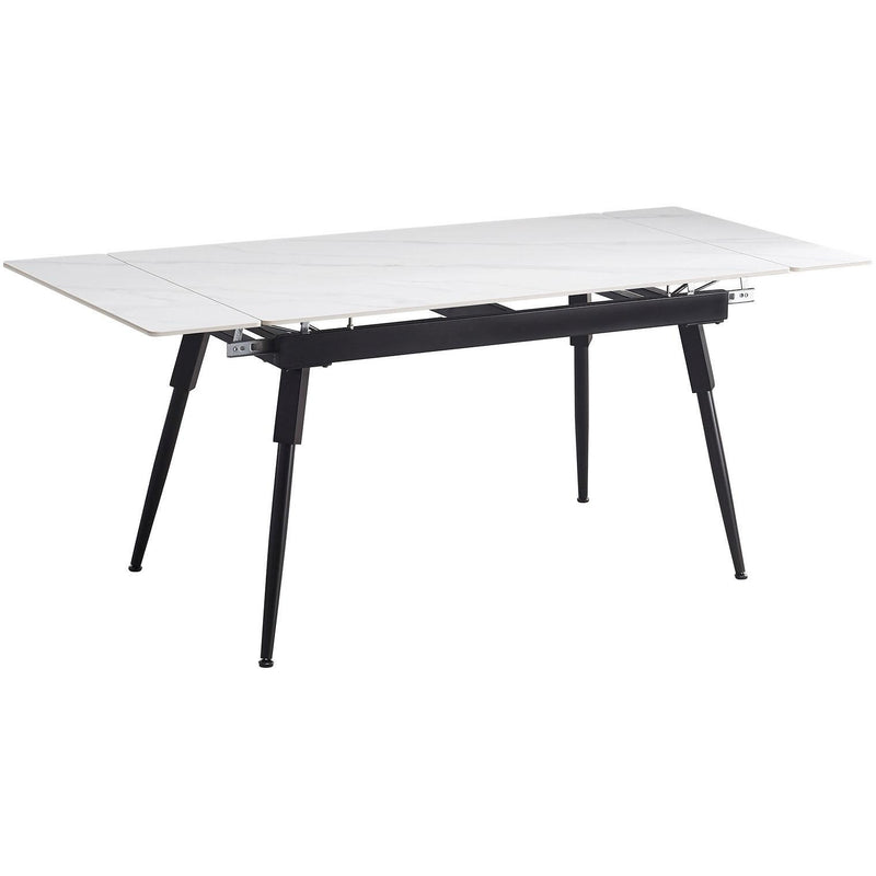 IFDC Dining Table with Stone Top T-1818 IMAGE 2