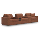  Signature Design by Ashley Modmax 92102S64 5 pc Sectional with Audio System IMAGE 1