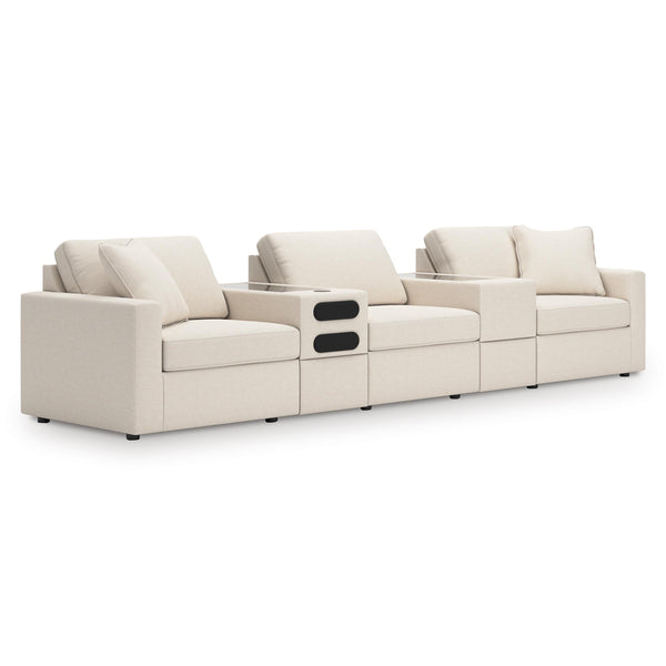  Signature Design by Ashley Modmax 92103S64 5 pc Sectional with Audio System IMAGE 1
