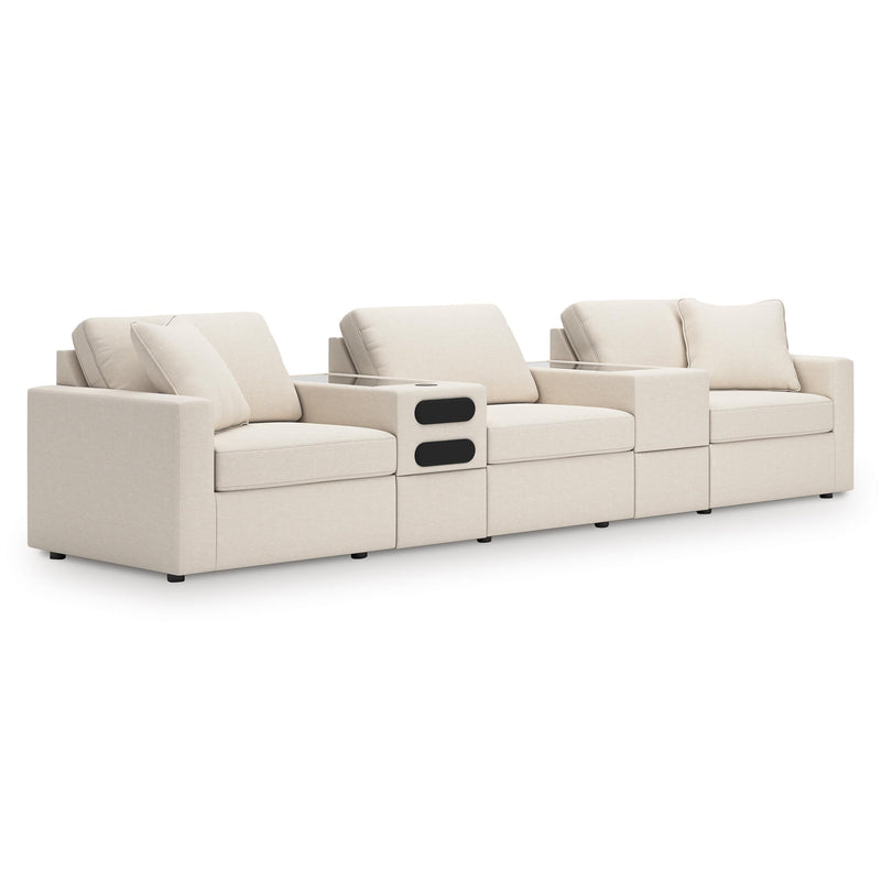  Signature Design by Ashley Modmax 92103S64 5 pc Sectional with Audio System IMAGE 1