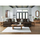  Signature Design by Ashley Midnight-Madness 98104S5 3 pc Sectional with Chaise IMAGE 4