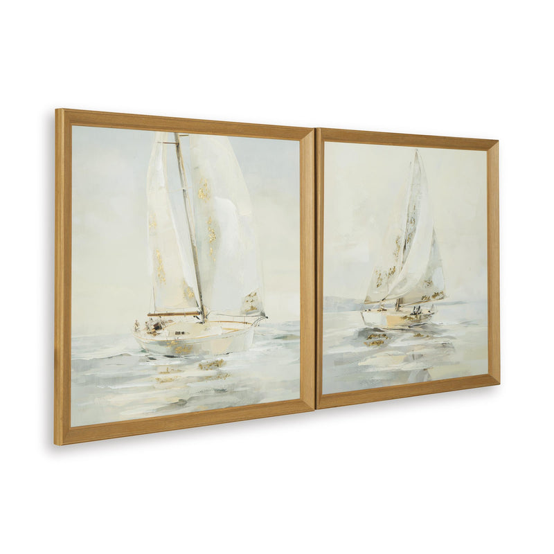 Signature Design by Ashley Winbrook A8000458 Wall Art Set IMAGE 2