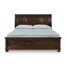  Millennium Porter B697B45 King Sleigh Storage Bed IMAGE 2
