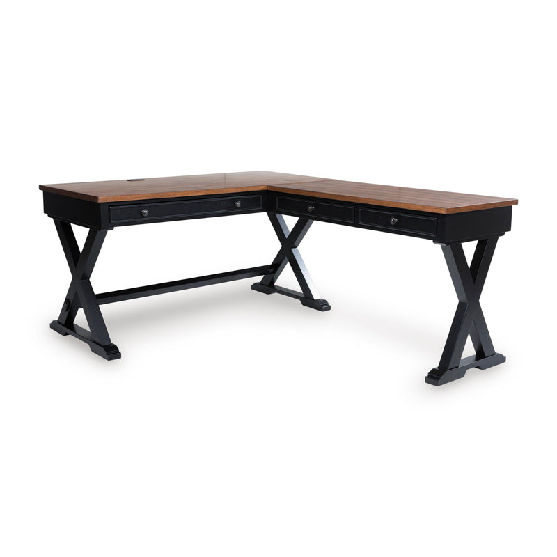  Signature Design by Ashley Wildenauer H664H2 Home Office Desk IMAGE 1