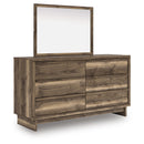 Calgary Furniture Emporium Chirason 6-Drawer Dresser with Mirror PCB3367-231/PCB3367-36 IMAGE 1
