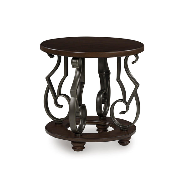 Signature Design by Ashley Frallyn T623-6 Round End Table IMAGE 1