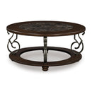 Signature Design by Ashley Frallyn T623-8 Round Cocktail Table IMAGE 2