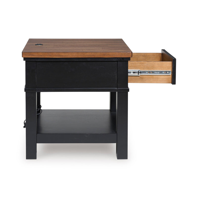 Signature Design by Ashley Wildenauer T664-3 Rectangular End Table IMAGE 5