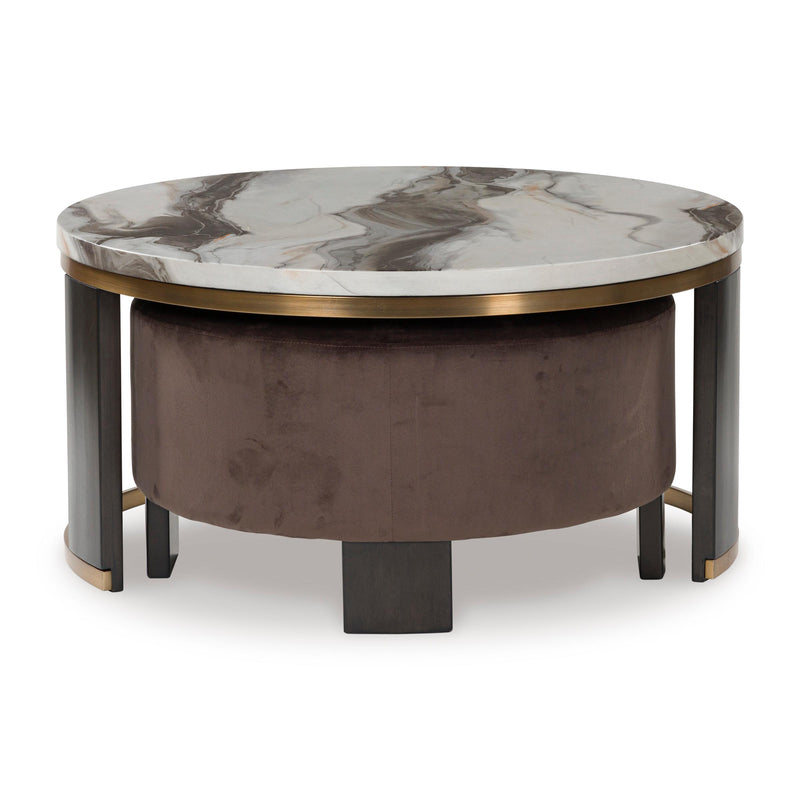 Signature Design by Ashley Jazmore T671-22 Nesting Cocktail Tables IMAGE 5