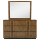 Coaster Furniture Terrace 224903M 6-Drawer Dresser and Mirror - Ash Brown IMAGE 2