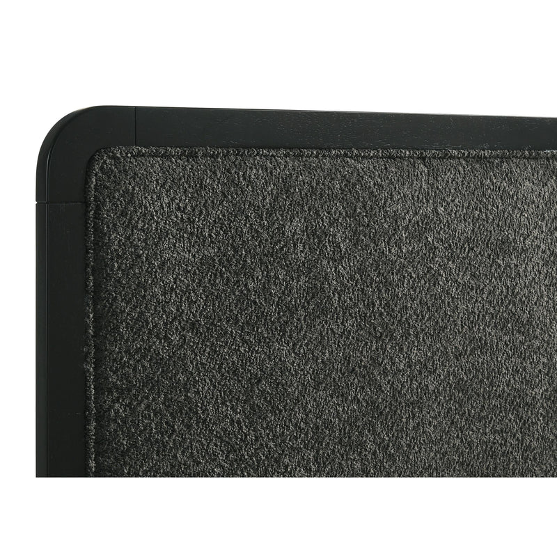 Coaster Furniture Cavelle 223661Q 51-inch Upholstered Queen Bed - Black IMAGE 6