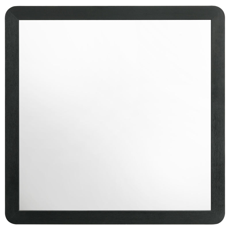 Coaster Furniture Cavelle 223664 Dresser Mirror - Black IMAGE 2