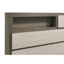 Coaster Furniture Fenwick 224981KE Eastern King Bed Bookcase Headboard - Grey Oak IMAGE 8