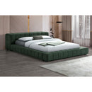 Coaster Furniture Trinity 306120KW Upholstered Cal King Platform Bed - Green IMAGE 4