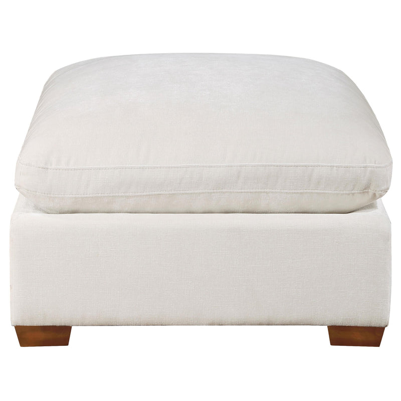 Coaster Furniture Lakeview 551463 Rectangular Upholstered Ottoman - Ivory IMAGE 3
