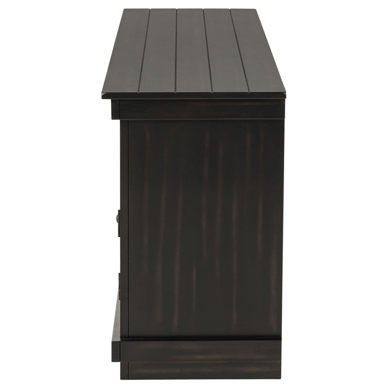 Coaster Furniture Payne 710062 60-inch TV Stand Media Console - Distressed Java IMAGE 5