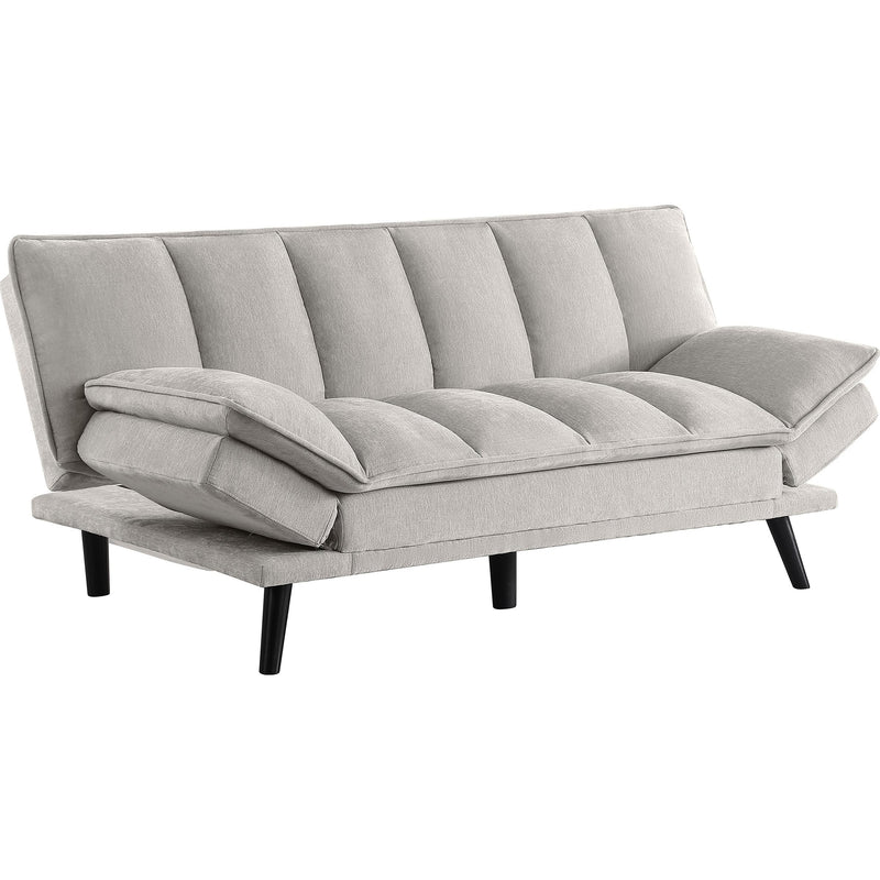 Coaster Furniture Laredo 360017 Upholstered Tufted Convertible Sofa Bed - Light Grey IMAGE 2