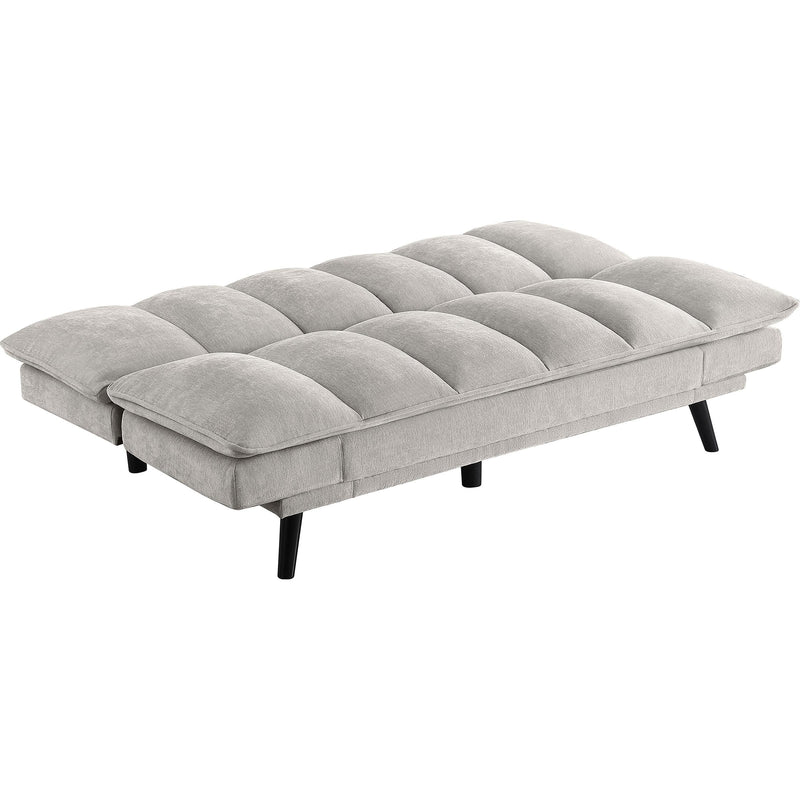 Coaster Furniture Laredo 360017 Upholstered Tufted Convertible Sofa Bed - Light Grey IMAGE 3