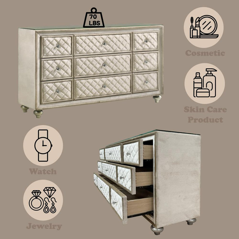 Calgary Furniture Emporium Lucienne Dresser BD02338 IMAGE 6