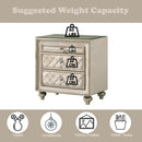 Calgary Furniture Emporium Lucienne Nightstand BD02336 IMAGE 13