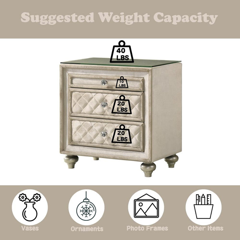 Calgary Furniture Emporium Lucienne Nightstand BD02336 IMAGE 13