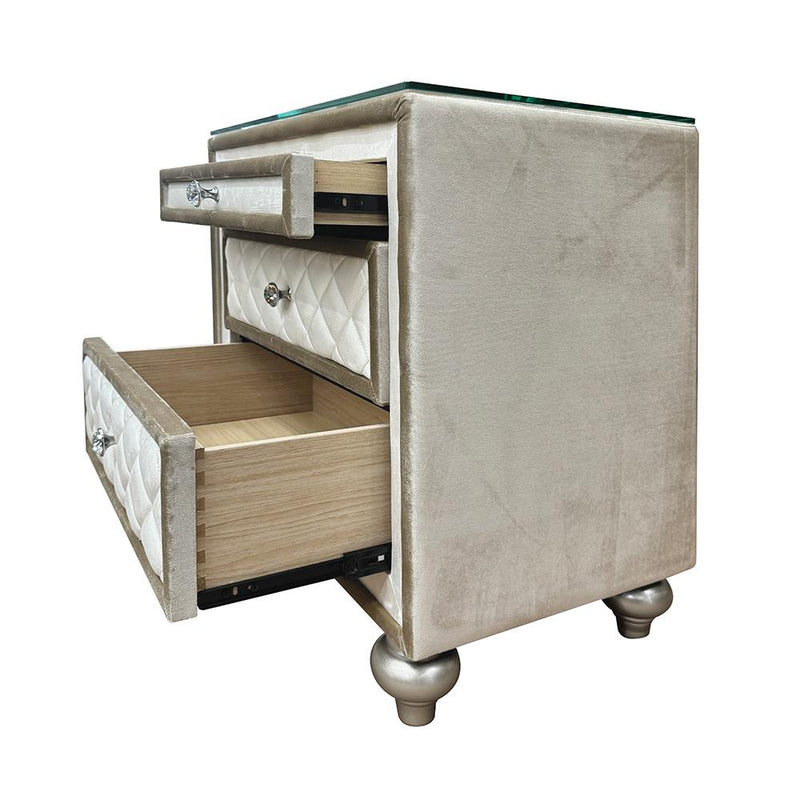 Calgary Furniture Emporium Lucienne Nightstand BD02336 IMAGE 6