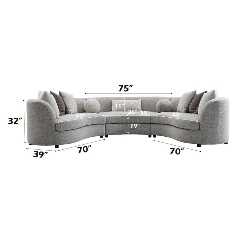 Calgary Furniture Emporium Ivria Sectional LV02541 IMAGE 8