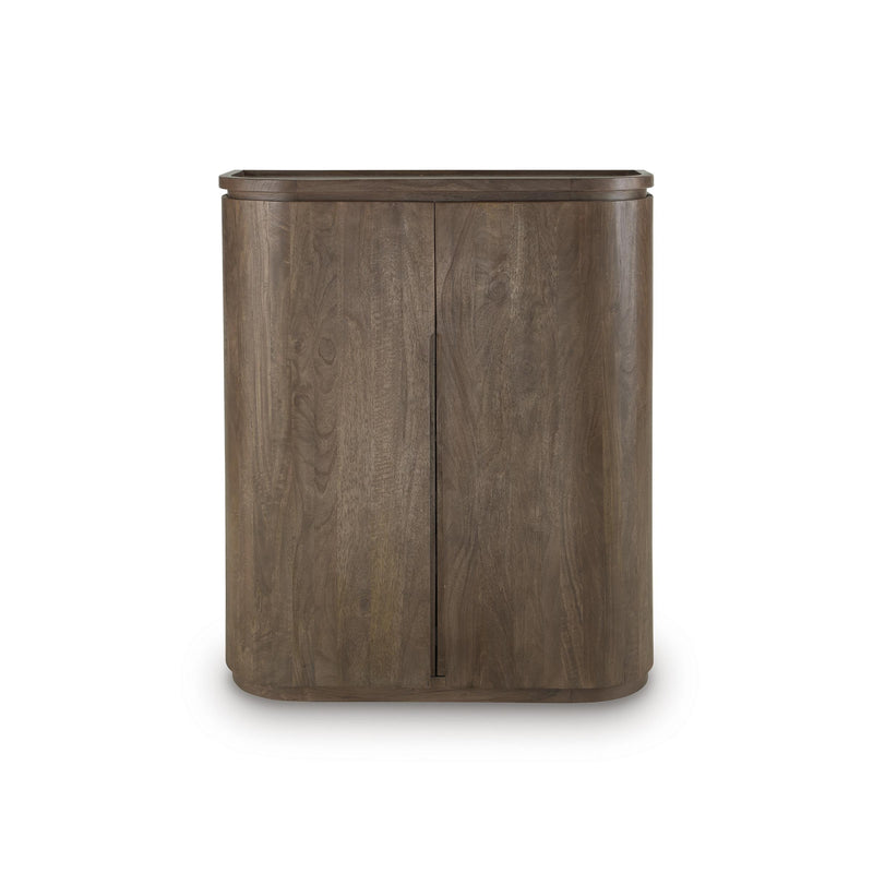  Signature Design by Ashley Landermont A4000697 Bar Cabinet IMAGE 3