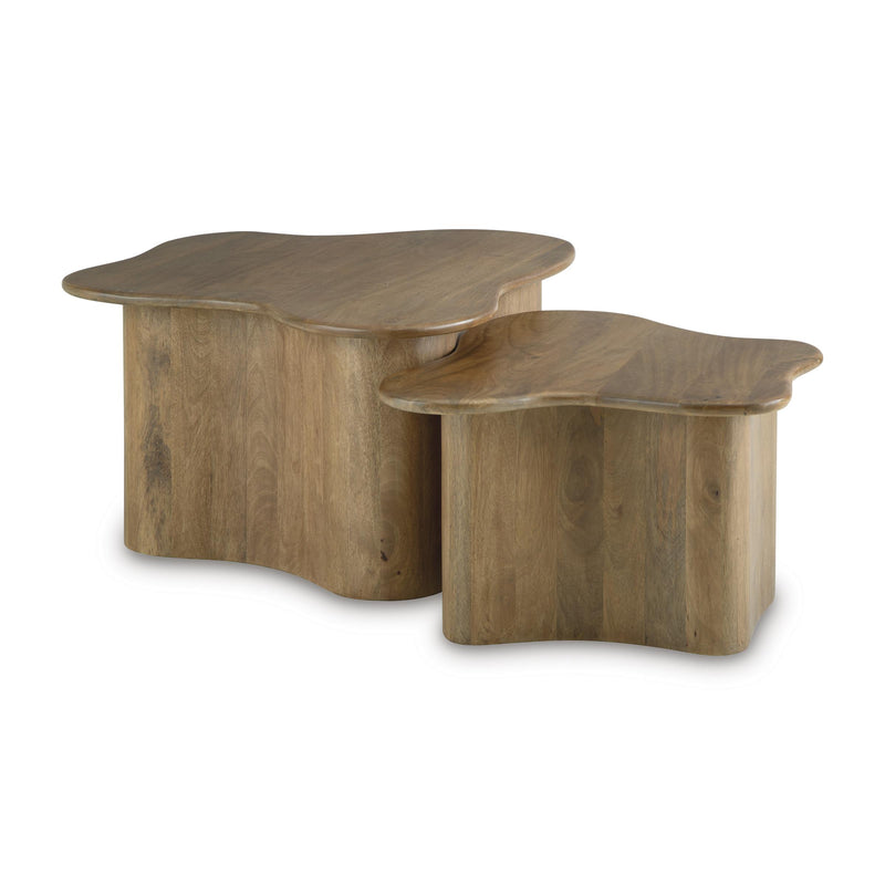  Signature Design by Ashley Abeford A4000711 Accent Cocktail Table Set IMAGE 1