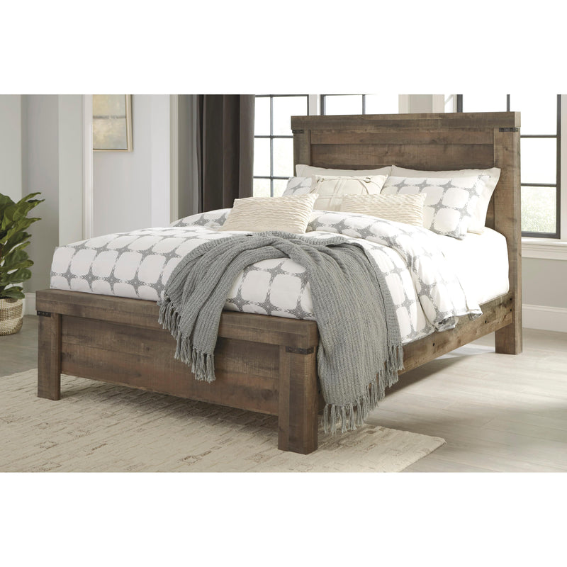  Signature Design by Ashley Trinell B446B48 Queen Panel Bed IMAGE 1