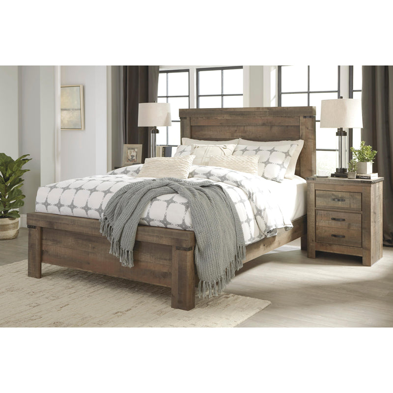 Signature Design by Ashley Trinell B446B48 Queen Panel Bed IMAGE 2