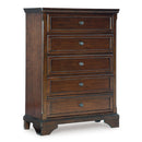  Signature Design by Ashley Trellington B716-46 Five Drawer Chest IMAGE 1