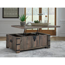 Signature Design by Ashley Hollum T466T2 Coffee Table and 3 End Tables IMAGE 3