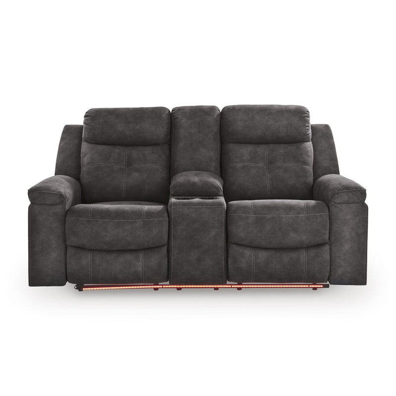  Benchcraft Brysonview 6360594 Double Reclining Loveseat with Console IMAGE 3