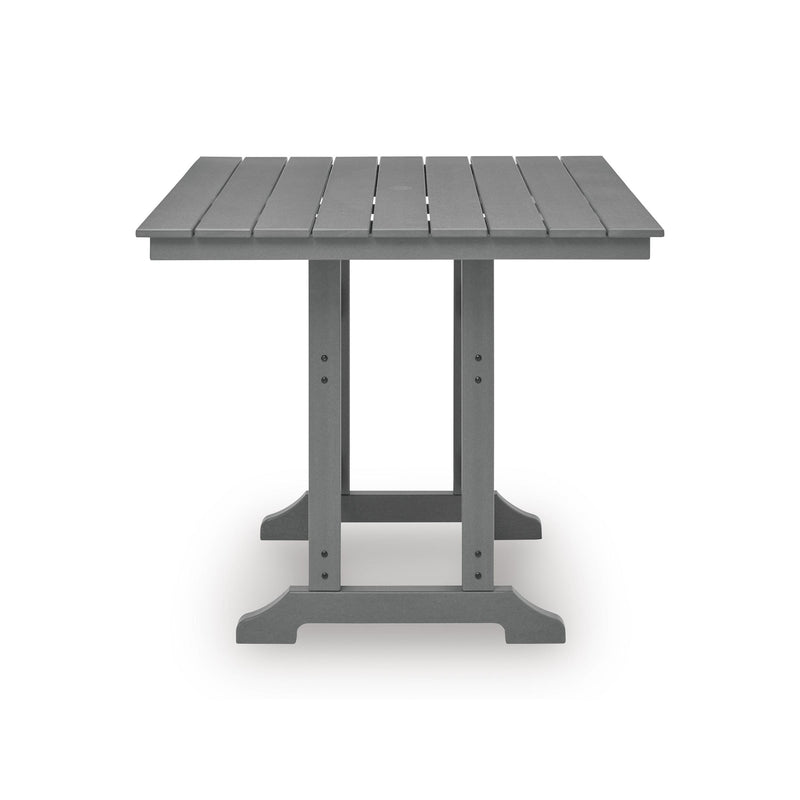  Signature Design by Ashley Sanctuary Beach PCP227-632 Square Counter Table with Umbrella Option IMAGE 3