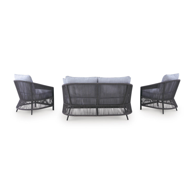  Signature Design by Ashley Bridges Beach PCP391-080 Love/Chairs/Table Set IMAGE 3