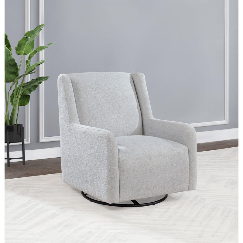  Coaster Furniture Accent Chairs Swivel Glider 902454 IMAGE 2