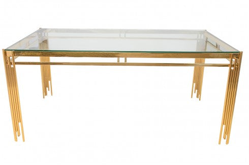 Gold Vegas Dining Table