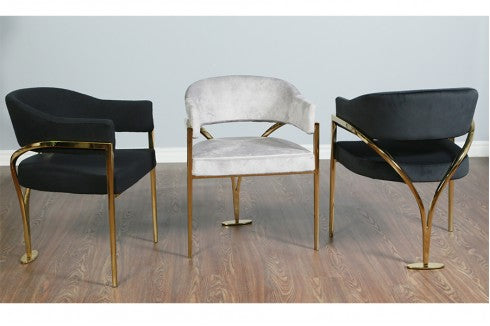 Magnum Gold Accent Chair