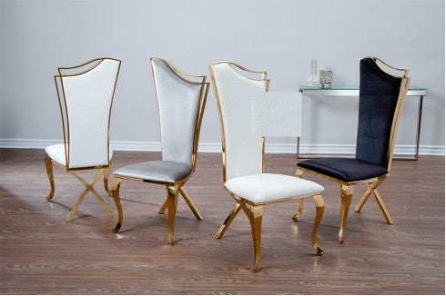 Gold Vera Dining Chair