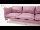 Calgary Furniture Emporium Metis Stationary Leather Sofa LV01018 EXTERNAL_VIDEO 1