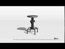 Furniture of America Foskey CM3367PC-2PK Counter Height Chair EXTERNAL_VIDEO 1