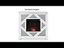 Calgary Furniture Emporium Noralie Freestanding Electric Fireplace AC00515 EXTERNAL_VIDEO 1