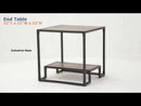 Calgary Furniture Emporium Idella Lift Top End Table LV00886 EXTERNAL_VIDEO 1