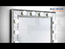 Calgary Furniture Emporium Dominic Wall Mirror AC00765 EXTERNAL_VIDEO 1