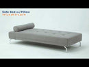 Calgary Furniture Emporium Quenti Futon LV00826 EXTERNAL_VIDEO 1
